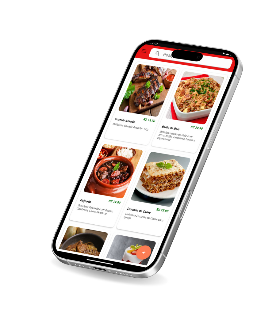 Lista de Produtos do App